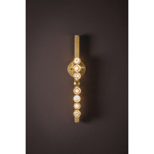 Annecy LED 4.75 inch Vintage Brass ADA Wall Sconce Wall Light