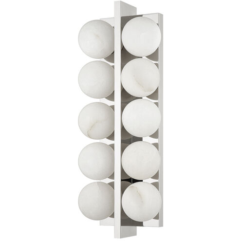 Emille 10 Light 6.75 inch Polished Nickel ADA Wall Sconce Wall Light