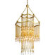 Kiara 8 Light 23.25 inch Gold Leaf Chandelier Ceiling Light