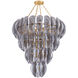 Anatase 18 Light 44 inch Vintage Gold Leaf Chandelier Ceiling Light