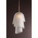 Hela 1 Light 13.75 inch Vintage Brass Pendant Ceiling Light