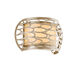 Cesto 1 Light 9.5 inch Modern Silver Wall Sconce Wall Light