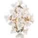 Lily 1 Light 12.5 inch Enchanted Silver Leaf Wall Sconce Wall Light