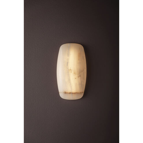 Azzurra LED 7.75 inch Vintage Brass ADA Wall Sconce Wall Light