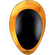 Ginger 1 Light 8.25 inch Gold Leaf and Soft Black Wall Sconce Wall Light