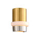 Beckenham 1 Light 8 inch Vintage Polished Brass/Nickel Wall Sconce Wall Light