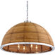 Carayes 8 Light 31 inch Stainless Steel Chandelier Ceiling Light