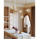 Astraia 9 Light 66.75 inch Vintage Brass Chandelier Ceiling Light