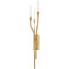 Amalthea LED 4.75 inch Vintage Brass ADA Wall Sconce Wall Light