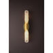 Camilla 2 Light 4.75 inch Vintage Polished Brass Wall Sconce Wall Light