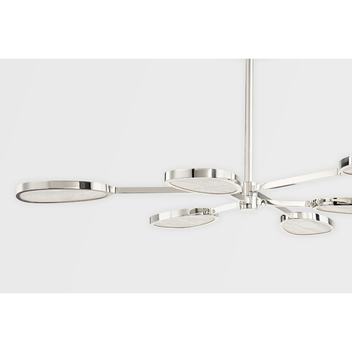 Beirut LED 57 inch Burnished Nickel Chandelier Ceiling Light