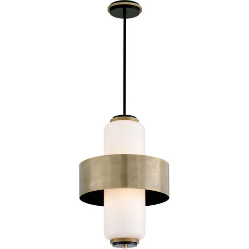 Melrose 4 Light 18 inch Vintage Brass Pendant Ceiling Light