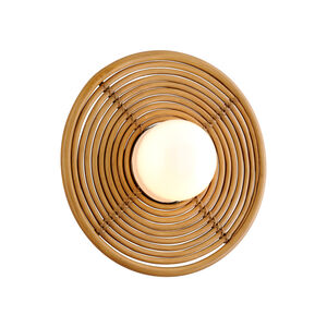 Hula Hoop 1 Light 14 inch Stainless Steel Wall Sconce Wall Light