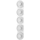 Pearl LED 6 inch Polished Nickel ADA Wall Sconce Wall Light