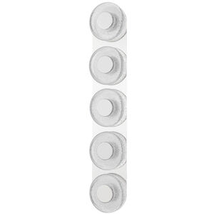 Pearl LED 6 inch Polished Nickel ADA Wall Sconce Wall Light