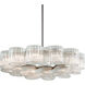 Circo 12 Light 45.5 inch Warm Silver Leaf Chandelier Ceiling Light