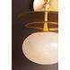 Ceylon 1 Light 9.5 inch Vintage Gold Leaf Wall Sconce Wall Light