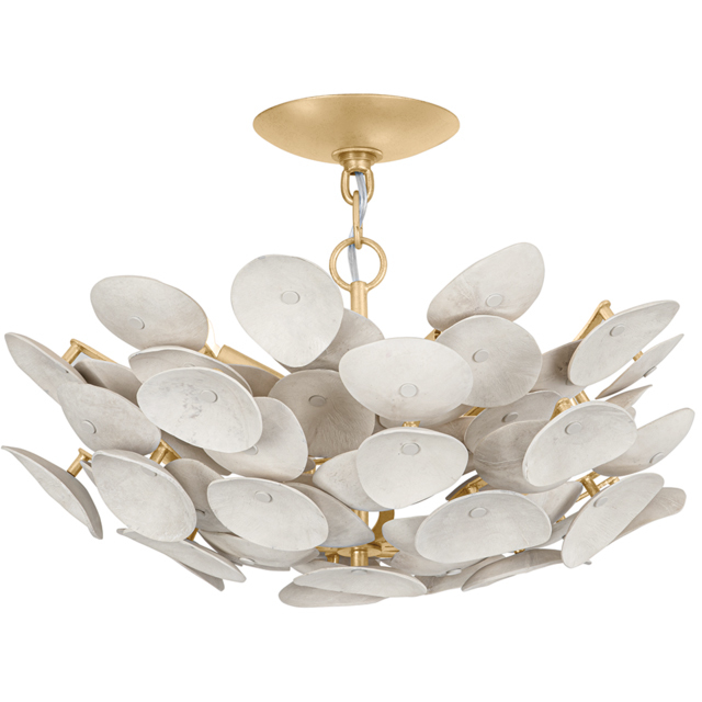Corbett Lighting 356-21-VGL Aimi 3 Light 20.25 inch Vintage