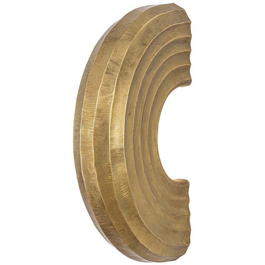 Enko 2 Light 3.5 inch Vintage Brass Wall Sconce Wall Light