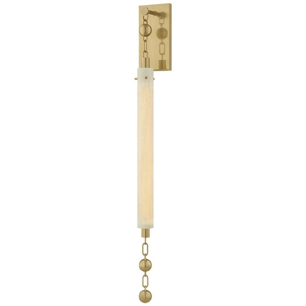 Parigi 1 Light 4.25 inch Vintage Brass ADA Wall Sconce Wall Light