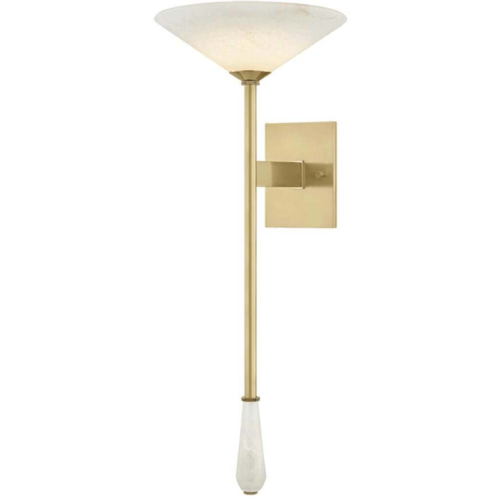 Lausanne 1 Light 10 inch Vintage Brass ADA Wall Sconce Wall Light