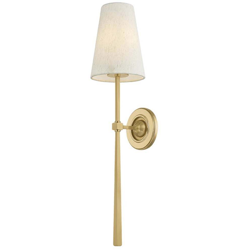 Cadiz 1 Light 6 inch Vintage Brass Wall Sconce Wall Light