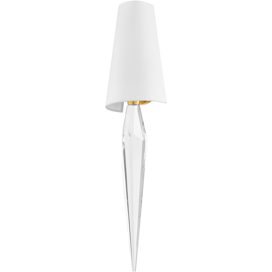 Alps 1 Light 6.5 inch Vintage Polished Brass Wall Sconce Wall Light